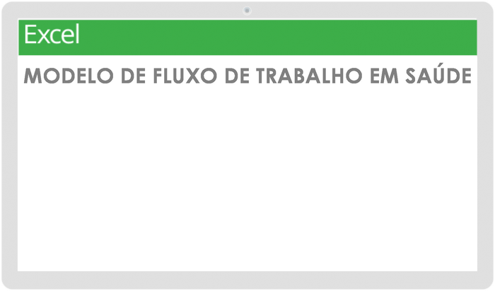  Modelo de fluxo de trabalho de saúde