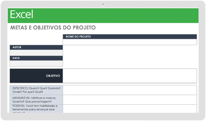 Metas e objetivos do projeto